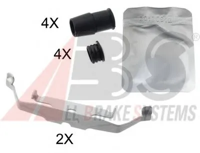 Комплектующие, колодки дискового тормоза A.B.S. купить