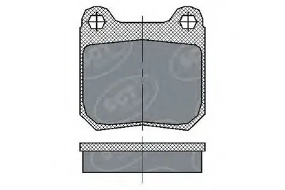 Комплект тормозных колодок, дисковый тормоз SCT Germany купить