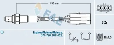 Лямда-зонд FAE купить