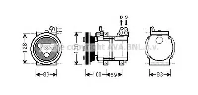 Компрессор, кондиционер AVA QUALITY COOLING купить