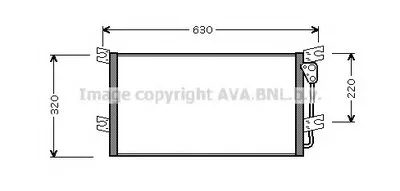Конденсатор, кондиционер AVA QUALITY COOLING купить