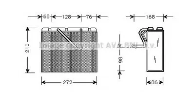 Испаритель, кондиционер AVA QUALITY COOLING купить