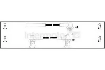 Комплект проводов зажигания Intermotor STANDARD купить