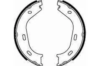 Комплект тормозных колодок, стояночная тормозная система GIRLING купить