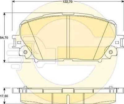 Комплект тормозных колодок, дисковый тормоз GIRLING купить