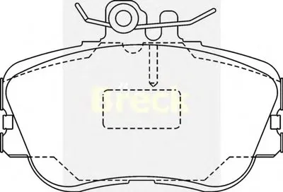 Комплект тормозных колодок, дисковый тормоз BRECK купить