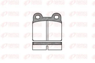 Комплект тормозных колодок, дисковый тормоз KAWE купить