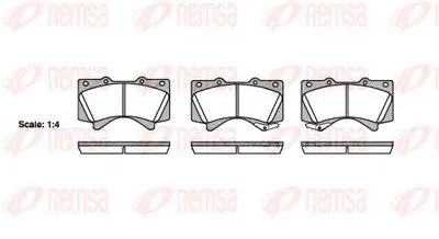 Комплект тормозных колодок, дисковый тормоз KAWE купить