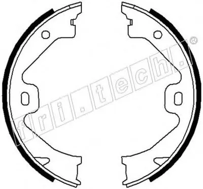 Комплект тормозных колодок, стояночная тормозная система fri.tech. купить