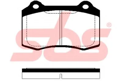Комплект тормозных колодок, дисковый тормоз sbs купить
