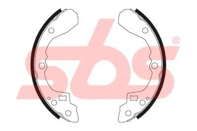 Комплект тормозных колодок sbs купить