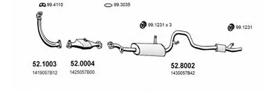 Система выпуска ОГ ASSO купить