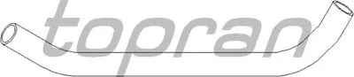 Шланг радиатора TOPRAN купить