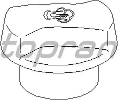 Крышка, резервуар охлаждающей жидкости TOPRAN купить