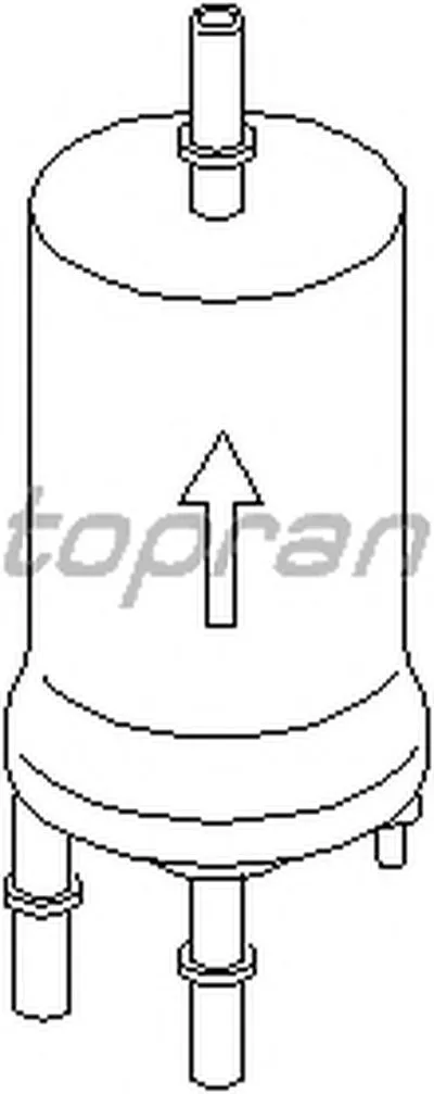 Топливный фильтр TOPRAN купить