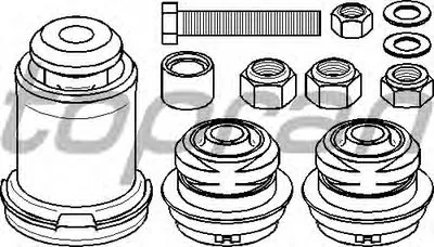 Ходовая часть в сборе TOPRAN купить