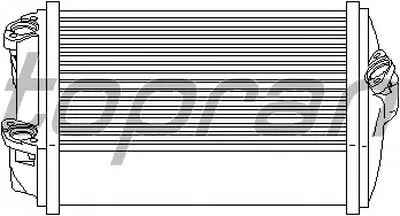 Теплообменник, отопление салона TOPRAN купить
