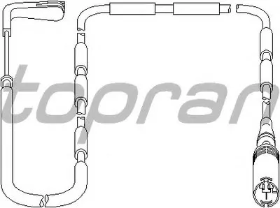 Датчик, износ тормозных колодок TOPRAN купить