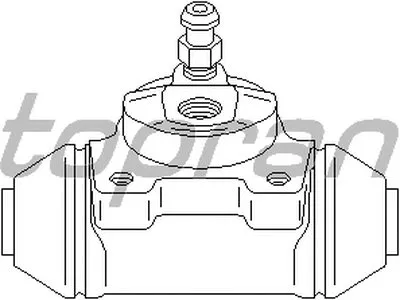 Колесный тормозной цилиндр TOPRAN купить