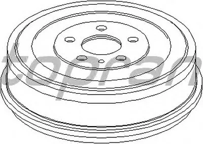 Тормозной барабан TOPRAN купить