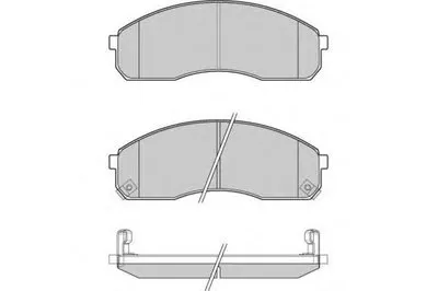 Комплект тормозных колодок, дисковый тормоз E.T.F. купить