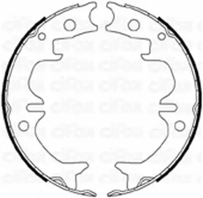 Комплект тормозных колодок, стояночная тормозная система CIFAM купить