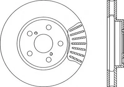 Тормозной диск ADAPTIVE OPEN PARTS купить