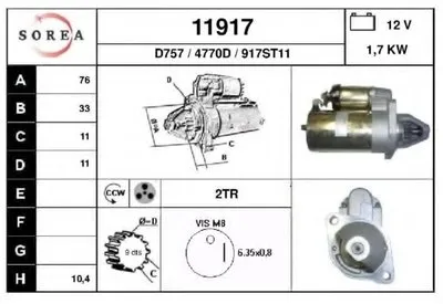 Стартер EAI купить