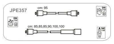 Комплект проводов зажигания JANMOR купить