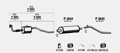 Система выпуска ОГ FENNO купить