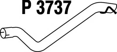 Труба выхлопного газа FENNO купить