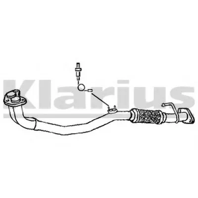 Труба выхлопного газа KLARIUS купить