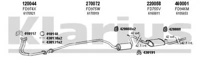 Система выпуска ОГ KLARIUS купить