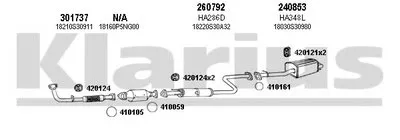 Система выпуска ОГ KLARIUS купить