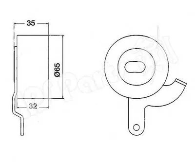 Устройство для натяжения ремня, ремень ГРМ IPS Parts IPS Parts купить