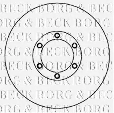 Тормозной диск BORG & BECK купить