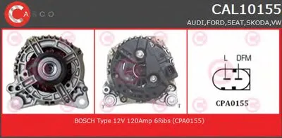 Генератор GENUINE SERIES CASCO купить