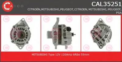 Генератор BRAND NEW SERIES CASCO купить