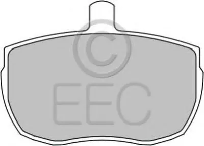 Комплект тормозных колодок, дисковый тормоз EEC купить