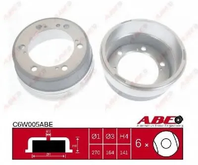 Тормозной барабан ABE купить