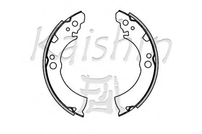 Комплект тормозных колодок KAISHIN купить