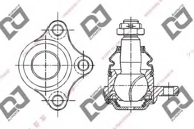 Шаровой шарнир DJ PARTS купить