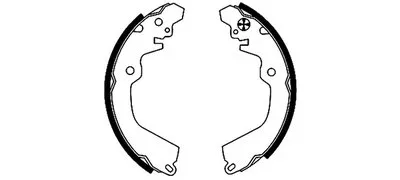 Комплект тормозных колодок HELLA PAGID купить