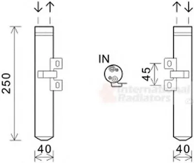 Осушитель, кондиционер VAN WEZEL купить