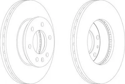 Тормозной диск PREMIER FERODO купить