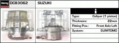 Тормозной суппорт Remanufactured REMY (Multiline) DELCO REMY купить