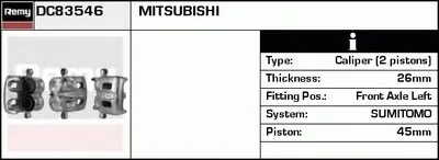 Тормозной суппорт Remanufactured REMY (Multiline) DELCO REMY купить