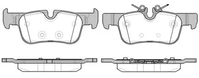 Комплект тормозных колодок, дисковый тормоз REMSA купить