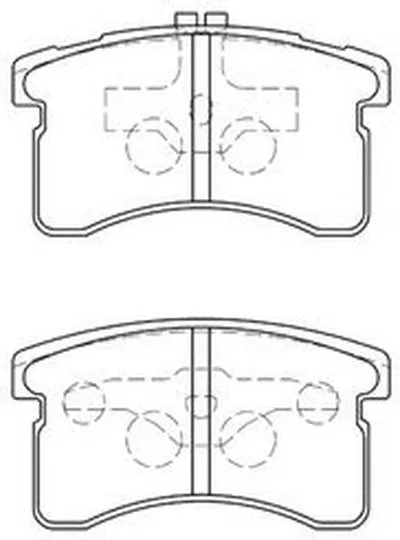 Комплект тормозных колодок, дисковый тормоз Premium Advics AISIN купить