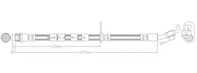 Тормозной шланг REMKAFLEX купить